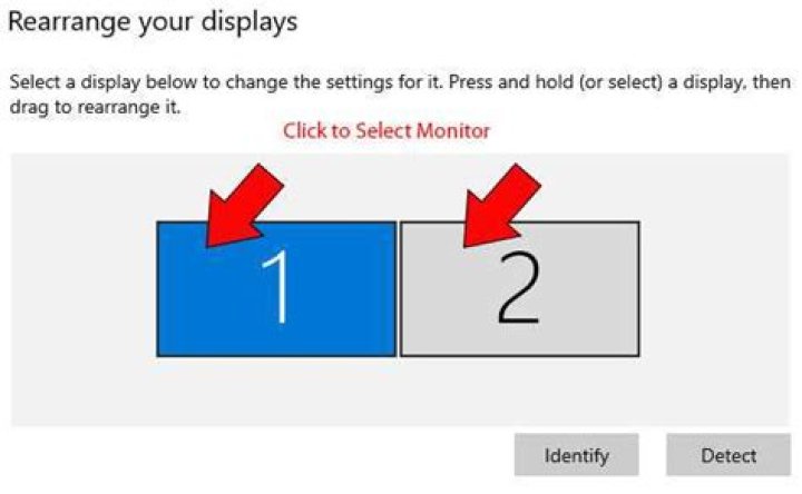 Why is my dual monitor not extending?